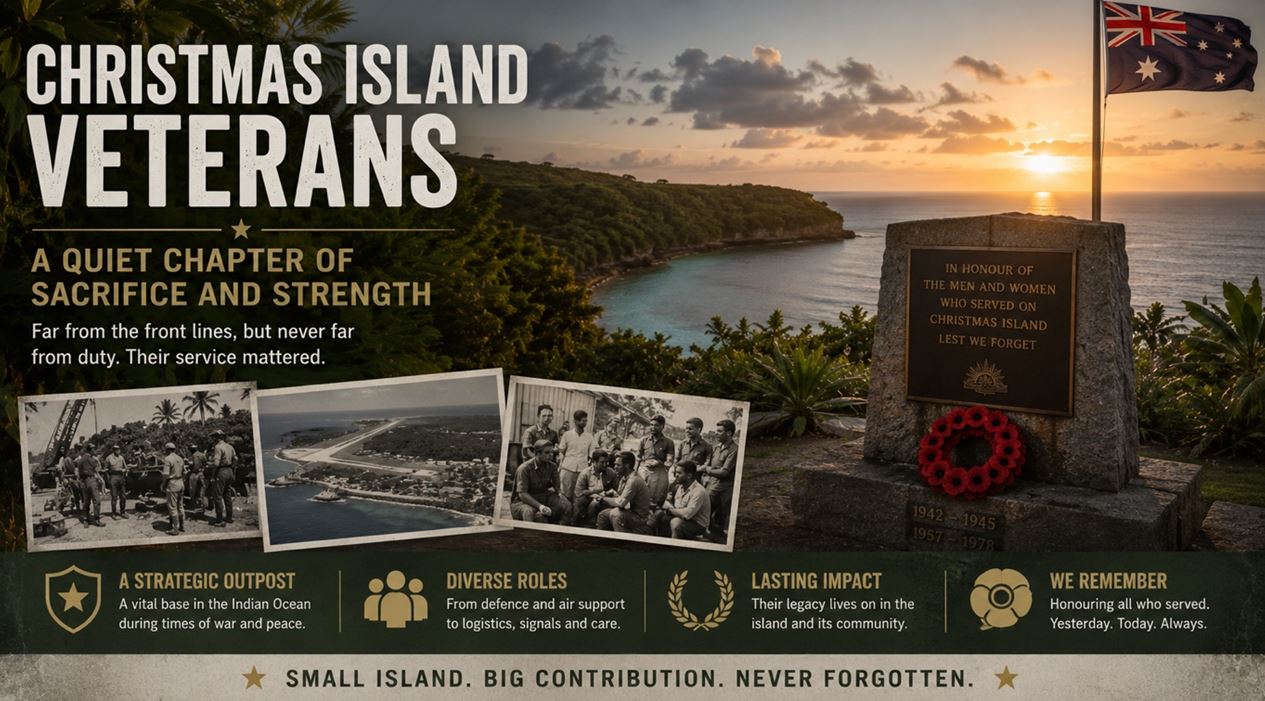 Christmas Island Veterans – A Quiet Chapter of Sacrifice and Strength